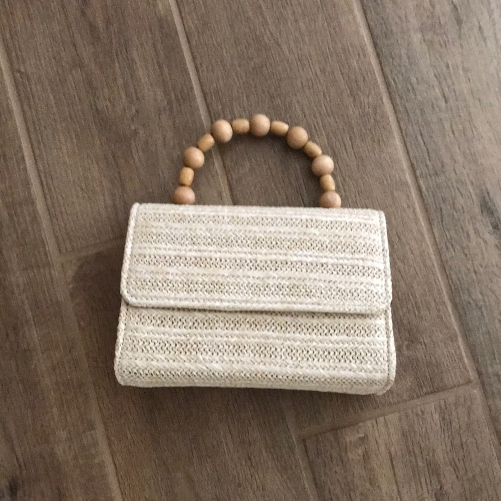 Women straw purse